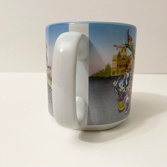 Vintage 1996 25th Anniversary Walt Disney World Remember the Magic Mug - Picture 4 of 16